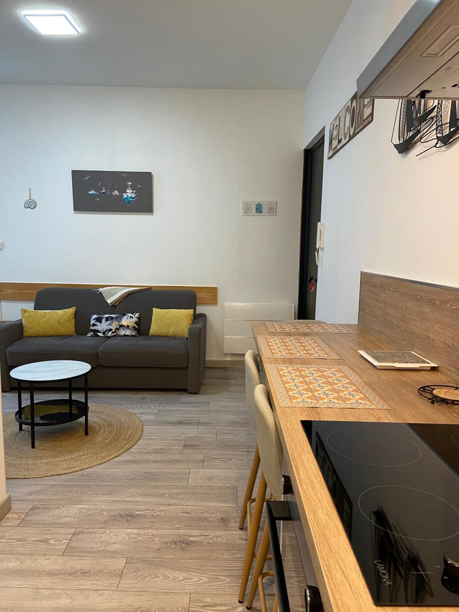 "Appartement Sur Digue" Proche De La Plage Avec Wifi Вимере Экстерьер фото